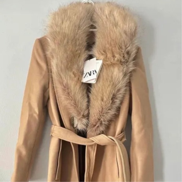MANTECO  Fur Zara COAT - Picture 1 of 5